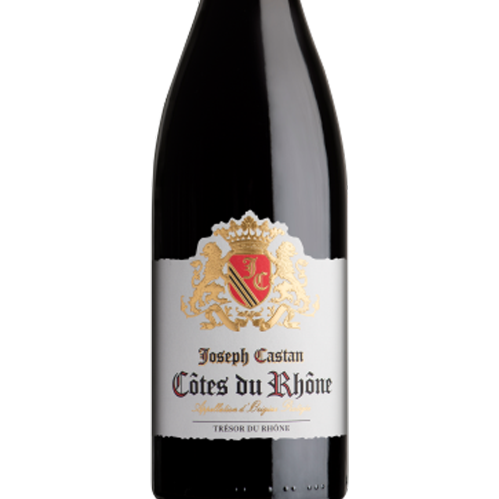 Vinho Joseph Castan Cotes Du Rhône AOP 750 ml