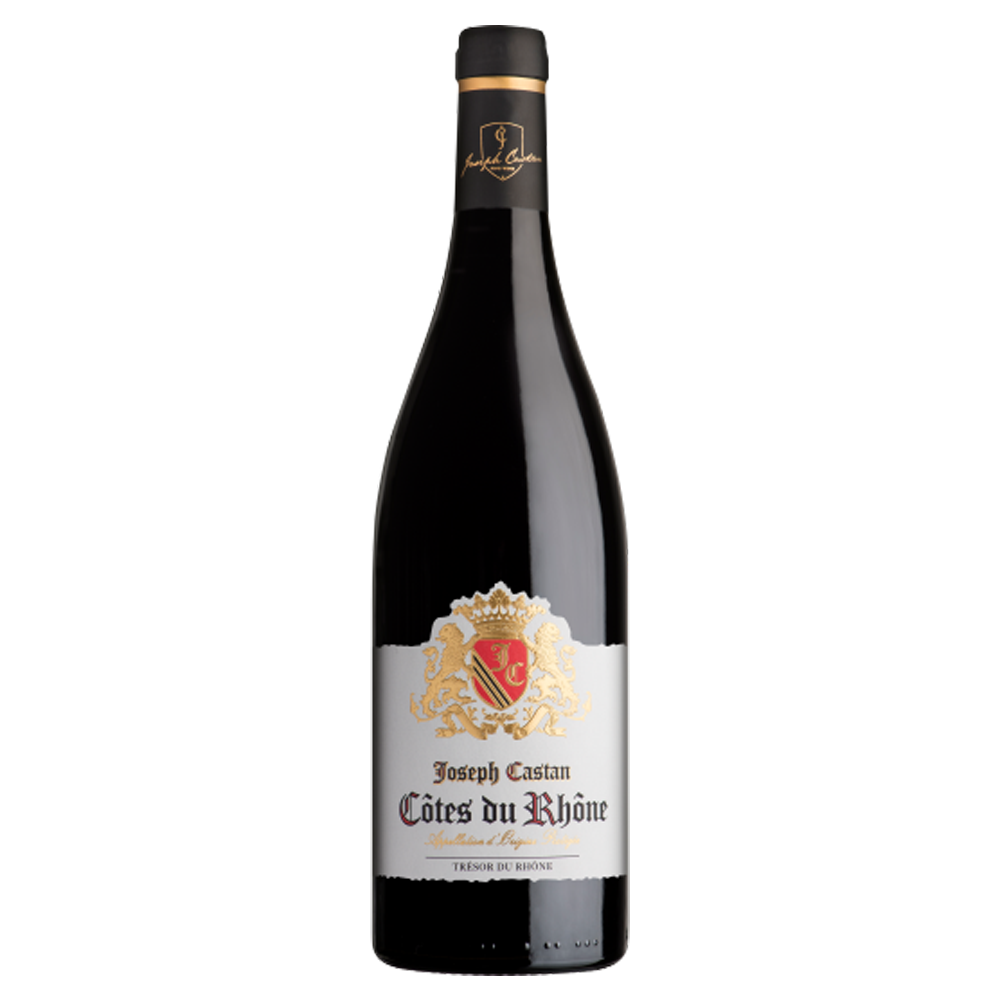 Vinho Joseph Castan Cotes Du Rhône AOP 750 ml