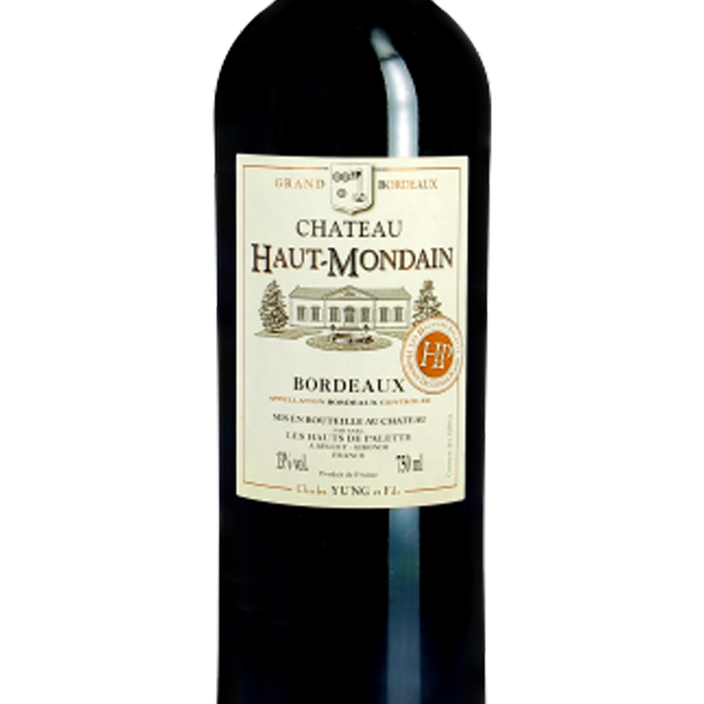 Vinho Château Haut Mondain AOC Tinto  750 ml