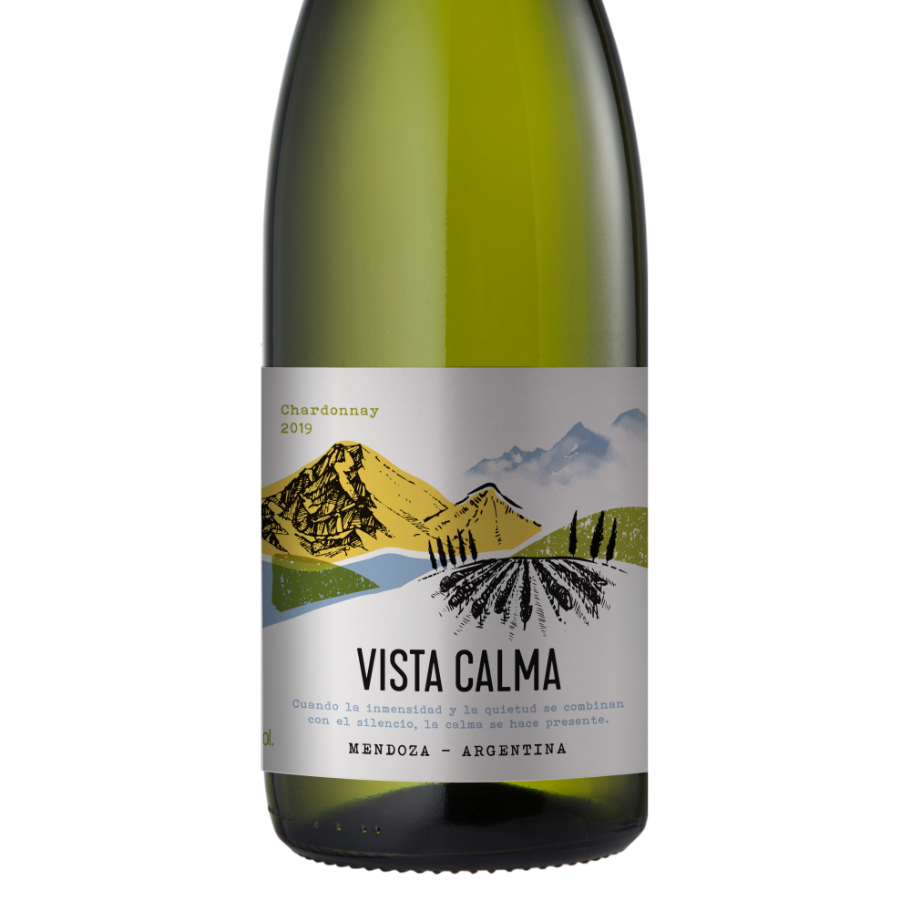 Vinho Vista Calma Chardonnay 750 ml