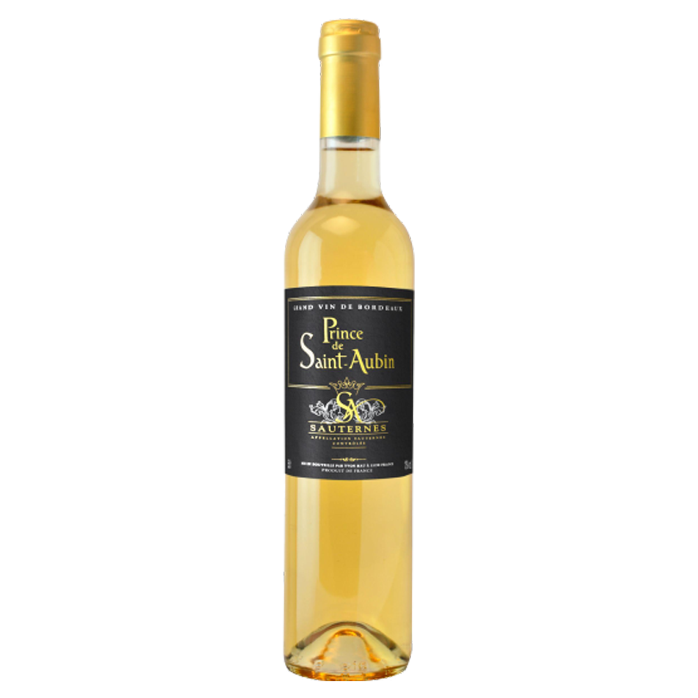 Vinho Sauternes Prince De Saint Aubin AOC 500 ml