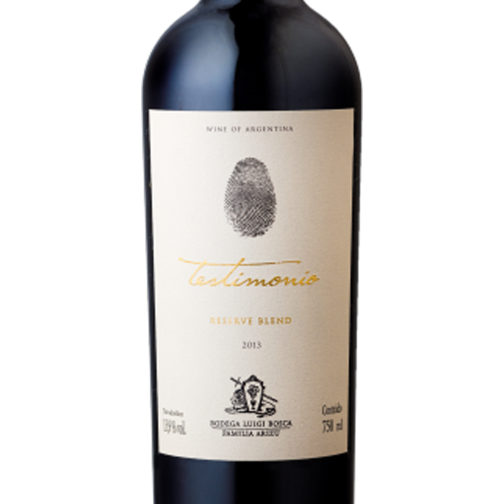 Vinho Testimonio Reserve Blend Luigi Bosca 750 ml