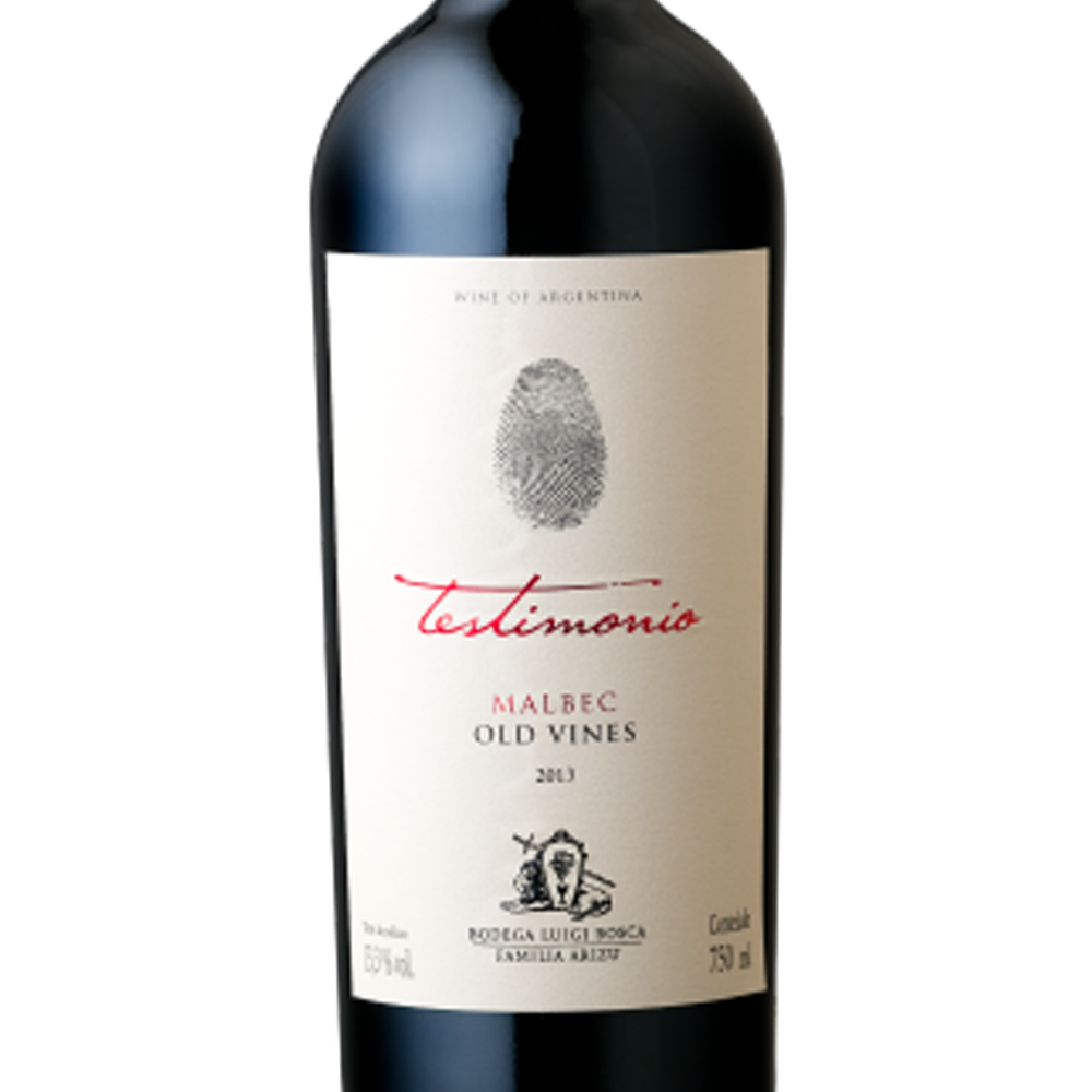 Vinho Testimonio Malbec Old Vines Luigi Bosca 750 ml