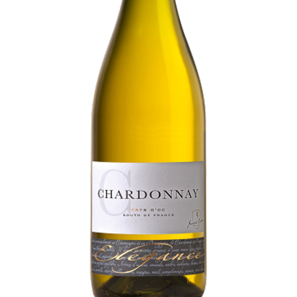 Vinho Elegance Chardonnay - Languedoc 750 ml