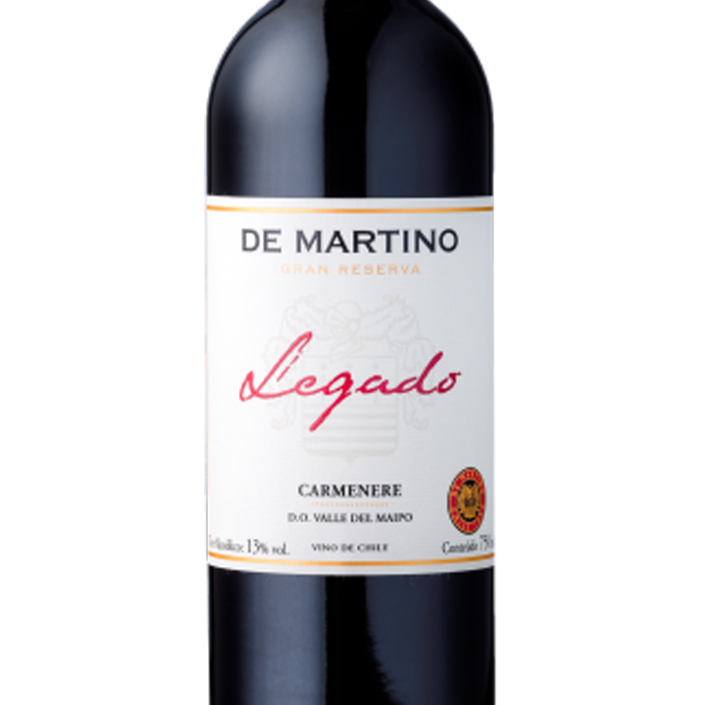 Vinho De Martino Carménère Gran Reserva Legado 750 ml