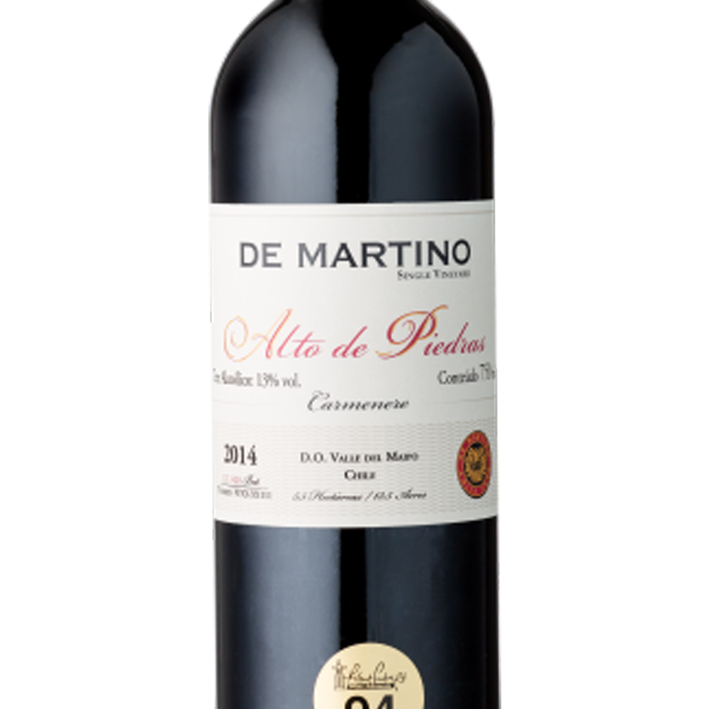 Vinho De Martino Carménère Gran Reserva Single Vineyard Alto de Piedras 750ml