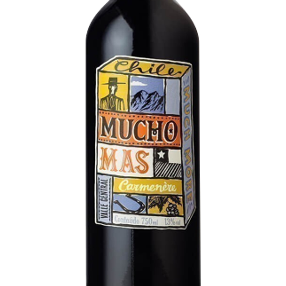 Vinho Mucho Más Carménère750 ML