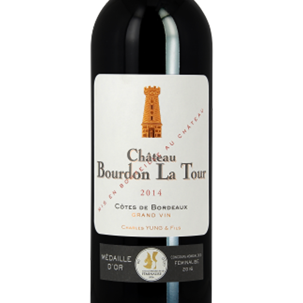 Vinho Château Bourdon La Tour AOC Cotes Bordeaux 750 ml