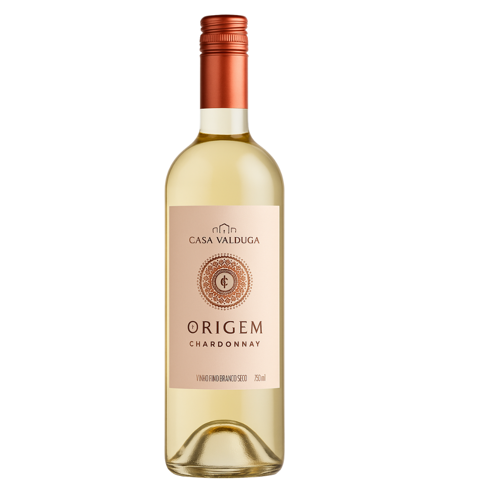 Vinho Casa Valduga Origem Chardonnay - Chile 750 ml